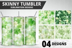 St Patrick&#039;s Day Tumbler Wrap| Sublimation Design Product Image 1