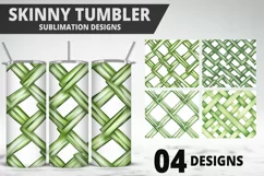 Skinny Tumbler Wrap Design | Tumbler Wrap PNG Design Product Image 1