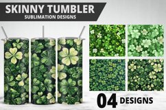 St Patrick&#039;s Day Tumbler Wrap| Sublimation Design Product Image 1