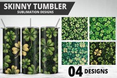 St Patrick&#039;s Day Tumbler Wrap| Sublimation Design Product Image 1