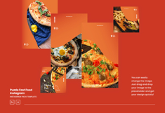 Fast Food Instagram Puzzle Ads Story and Post Product Image 5