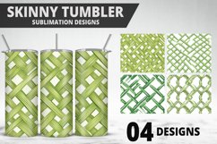 Skinny Tumbler Wrap Design | Tumbler Wrap PNG Design Product Image 1