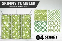 Skinny Tumbler Wrap Design | Tumbler Wrap PNG Design Product Image 1