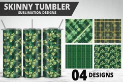 St Patrick&#039;s Day Tumbler Wrap| Sublimation Design Product Image 1