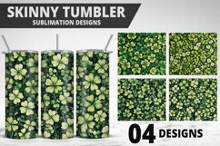 St Patrick&#039;s Day Tumbler Wrap| Sublimation Design Product Image 1