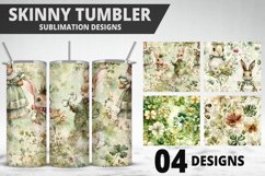 3D St Patrick&#039;s Day Tumbler Wrap| Sublimation Design Product Image 1