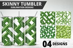 Skinny Tumbler Wrap Design | Tumbler Wrap PNG Design Product Image 1