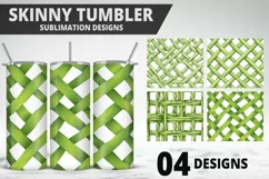 Skinny Tumbler Wrap Design | Tumbler Wrap PNG Design Product Image 1