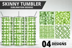 Skinny Tumbler Wrap Design | Tumbler Wrap PNG Design Product Image 1