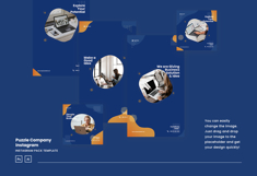 Puzzle Company Instagram Post &amp; Story Template Product Image 5