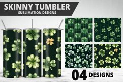 St Patrick&#039;s Day Tumbler Wrap| Sublimation Design Product Image 1