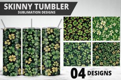 St Patrick&#039;s Day Tumbler Wrap| Sublimation Design Product Image 1