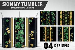 St Patrick&#039;s Day Tumbler Wrap| Sublimation Design Product Image 1