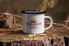 6 Outdoor Enamel Mug Mockup For Branding Presentation Product Image 4
