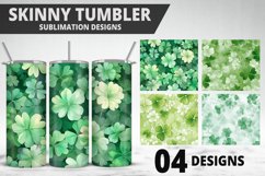 St Patrick&#039;s Day Tumbler Wrap| Sublimation Design Product Image 1