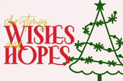 Awesome Christmas - Display Serif Font Product Image 4