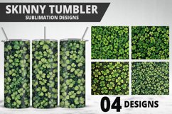 St Patrick&#039;s Day Tumbler Wrap| Sublimation Design Product Image 1