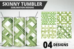 Skinny Tumbler Wrap Design | Tumbler Wrap PNG Design Product Image 1
