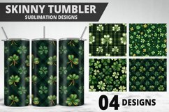St Patrick&#039;s Day Tumbler Wrap| Sublimation Design Product Image 1