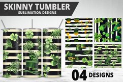 St Patrick&#039;s Day Tumbler Wrap| Sublimation Design Product Image 1