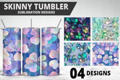 3D St Patrick&#039;s Day Tumbler Wrap| Sublimation Design Product Image 1