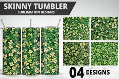 St Patrick&#039;s Day Tumbler Wrap| Sublimation Design Product Image 1