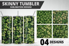 St Patrick&#039;s Day Tumbler Wrap| Sublimation Design Product Image 1