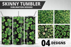St Patrick&#039;s Day Tumbler Wrap| Sublimation Design Product Image 1