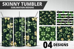 St Patrick&#039;s Day Tumbler Wrap| Sublimation Design Product Image 1