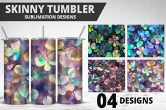 3D St Patrick&#039;s Day Tumbler Wrap| Sublimation Design Product Image 1