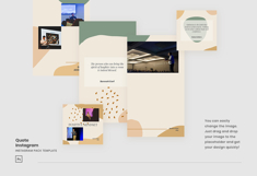 Quote Collection Instagram PSD Template Product Image 4