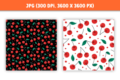 Fruit Digital Paper | Food Patterns JPG| Apples, Watermelon Product Image 4