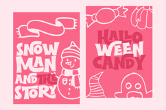 Witch Chunky - All Caps Bouncy Bold Font Product Image 4