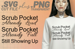 4x Nurse Quotes Chart Later Care Now SVG Cut Files Cricut RN Product Image 4