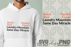 4x Funny Quotes Snack Budget Packed It Laundry SVG Cut Files Product Image 4