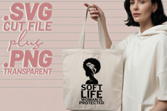 4x Motivational Quotes Loved Favored SVG Cut Files Afro Product Image 4