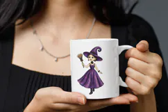 Good Witch for Halloween PNG for sublimation or DTF Product Image 4