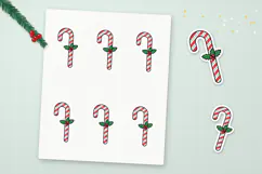 Christmas Candy Cane SVG Product Image 4