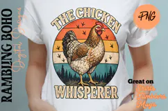 The Chicken Whisperer Vintage Sunset Product Image 2