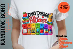 Daily Dose of Patience Teacher Therapy Product Image 2