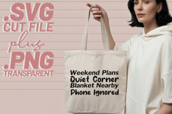 4x Bookish Quotes Quiet Corner Trusted Plot SVG Cut Files Product Image 4