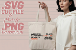 4x Bookish Quotes Trusted Plot Read Late SVG Cut Files Product Image 4