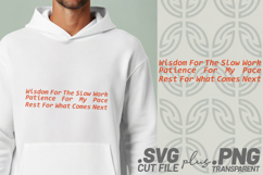 4x Inspirational Quotes Still Praying Still Moving SVG Cut Product Image 4