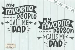 Fathers Day | Dad | Favorite People | Favorite Person | SVG Product Image 2