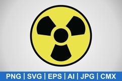 Vector Radiation Icon Product Image 1