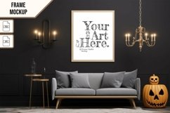 Wooden Frame Smart Mockup PSD &amp; JPG Template Graphic Product Image 1