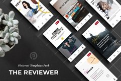 The Reviewer Pinterest Templates Set Product Image 1