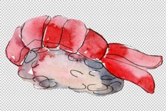 Sushi set Felix watercolor png Product Image 6