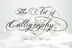 Photograph - Script Wedding Font - Free Font of The Week Product Image 10