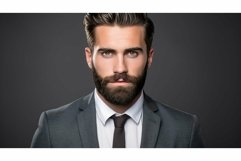 young professional headshot gray background Product Image 1